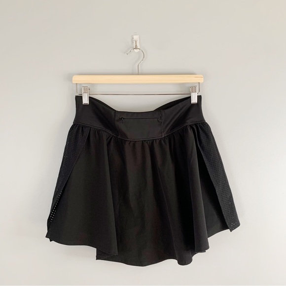 COPY - Spanx Women's Get Moving Skort Black Skirt High Rise Pockets Tennis Larg… - Picture 2 of 11